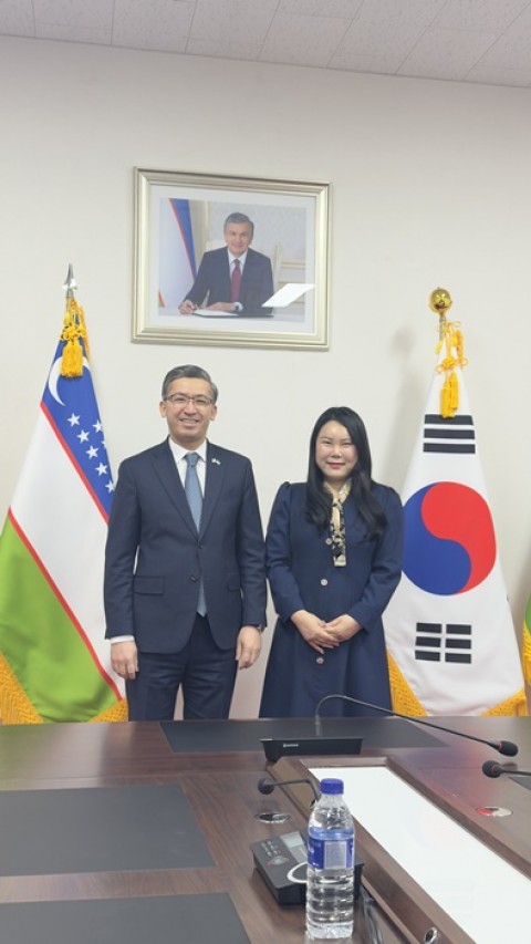 글로벌문화경제교류협회 우즈베키스탄 대사관 신년 티타임